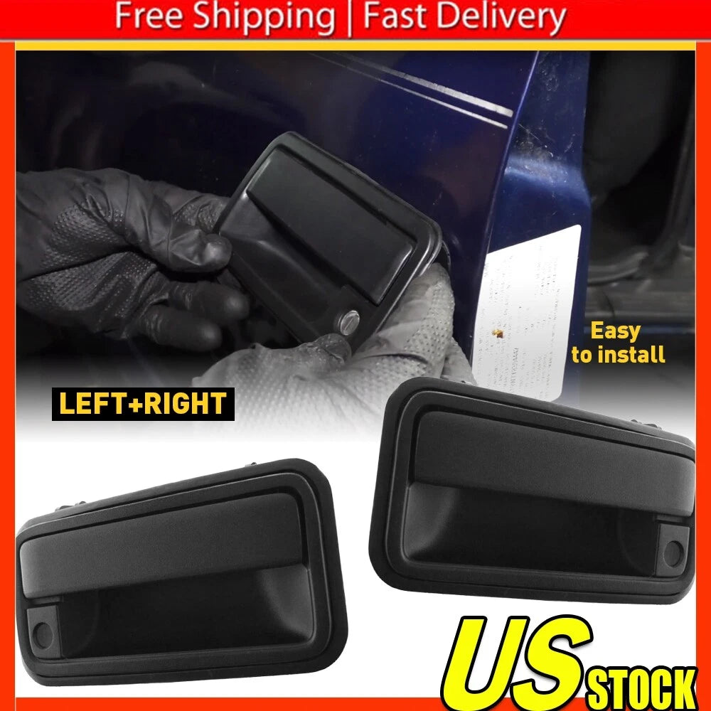 Pair Front Exterior Door Handles for Chevy GMC C1500 (1988–1994)