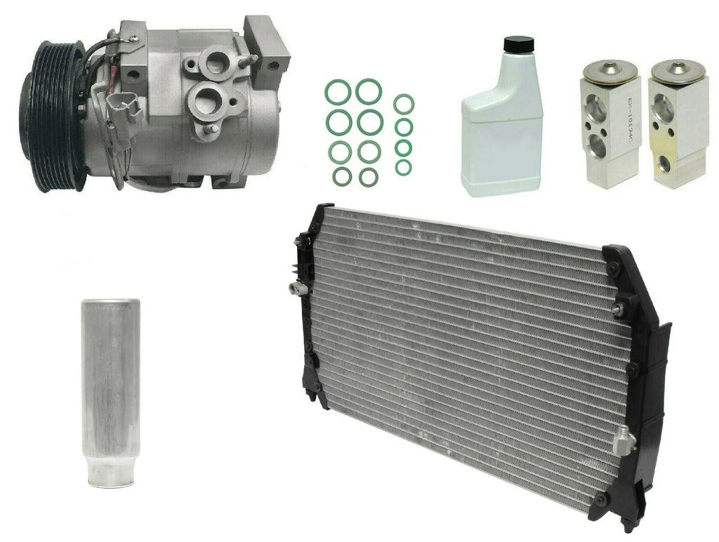 AC Compressor Kit Replacement with Condenser for Pontiac Grand Prix (2004–2008)