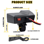 Dual USB Phone Charger for Motorcycle (Waterproof)