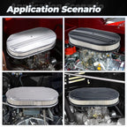 15" Oval Full Finned Air Cleaner for SBC BBC Chevy Ford