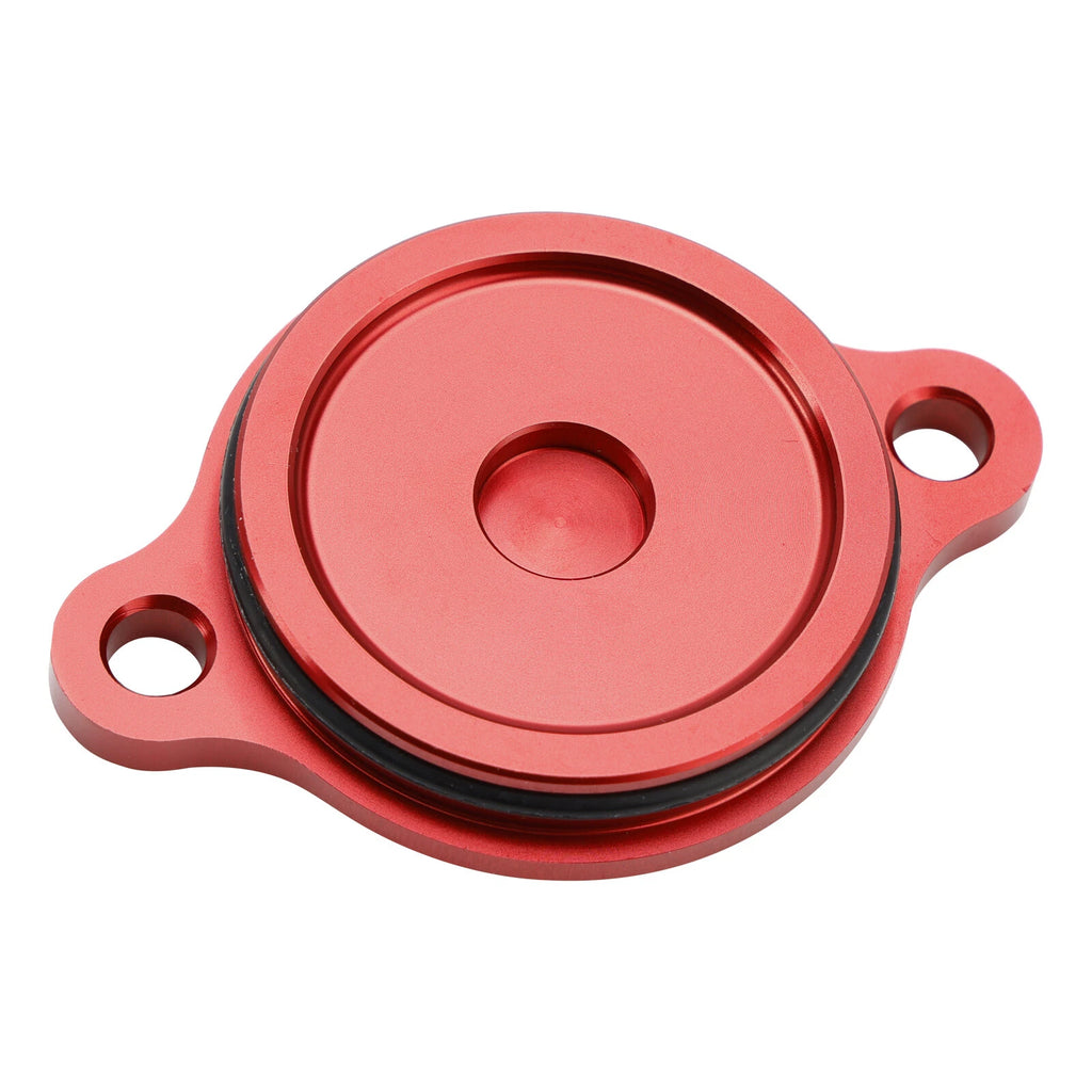 Engine Oil Filter Cap Red for Honda Super Cub 50/110/Pro Cross Cub 50/110 (2018–2023)
