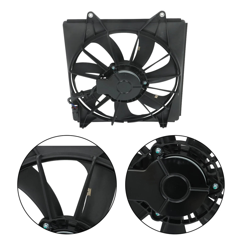 A/C Condenser Fan Assembly with Shroud for Acura TLX (2015–2020)