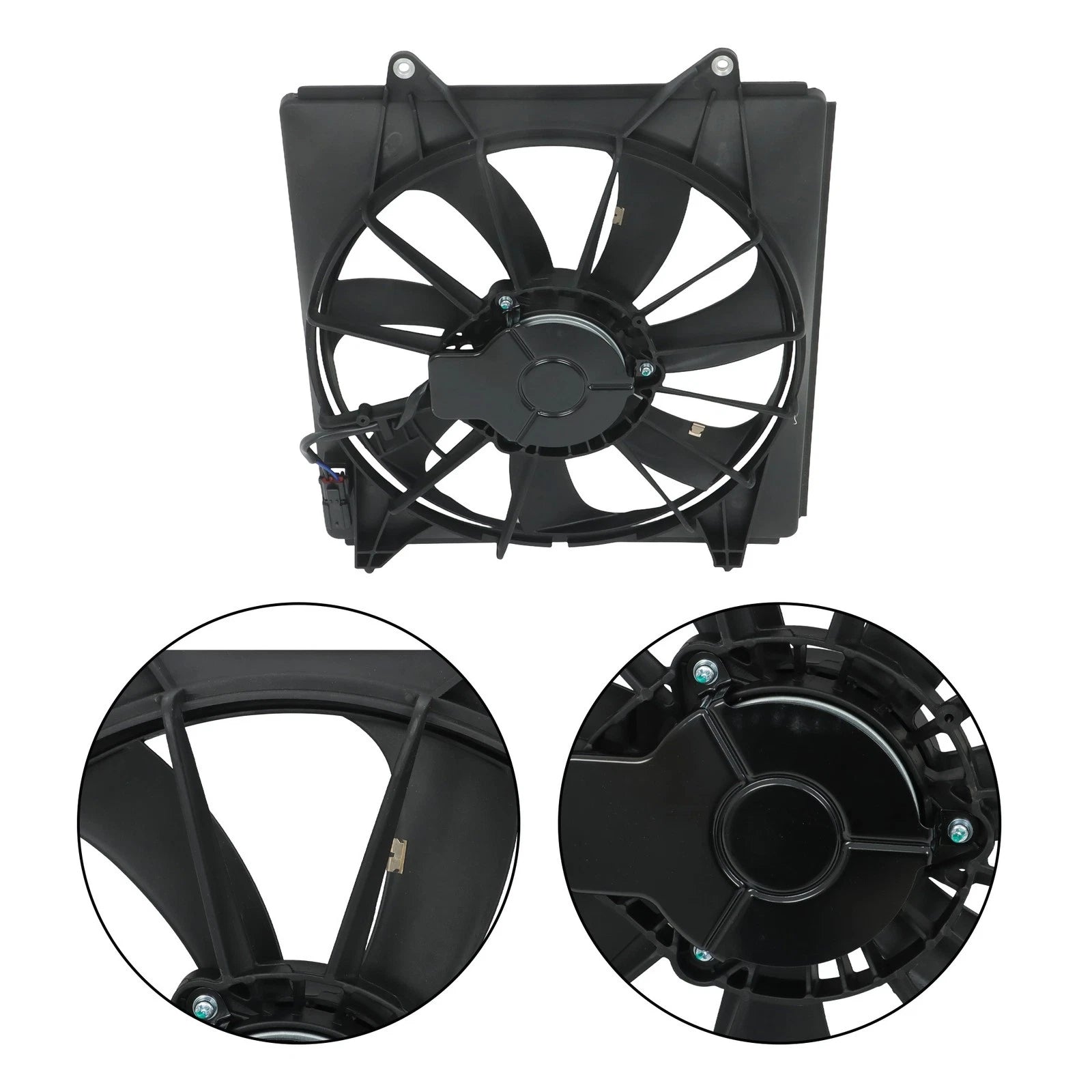 A/C Condenser Fan Assembly with Shroud for Acura TLX (2015–2020)