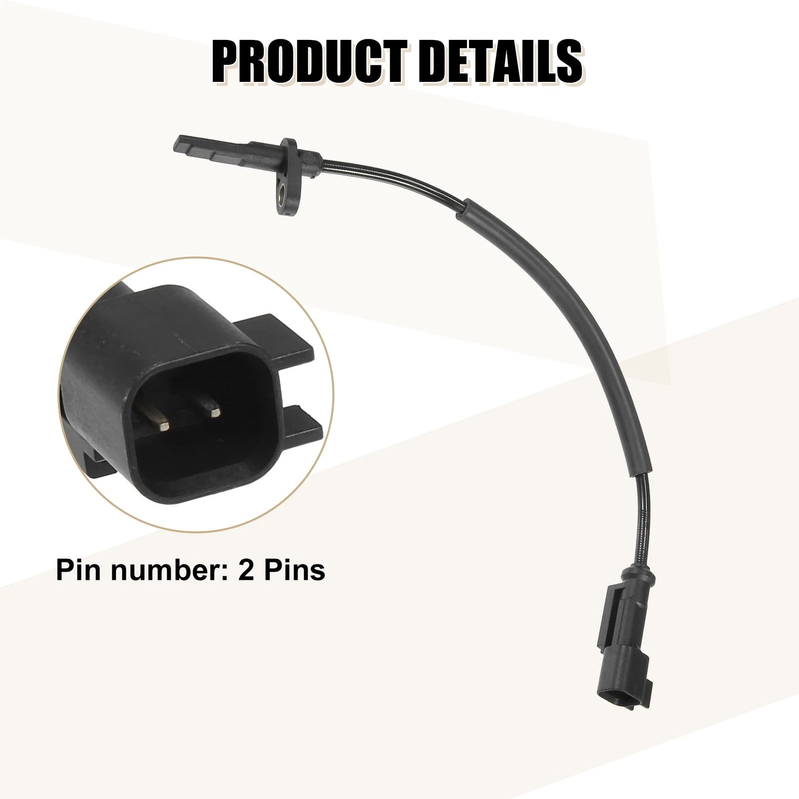 ABS Wheel Speed Sensor for Ford (BK21-2B372-AC) 