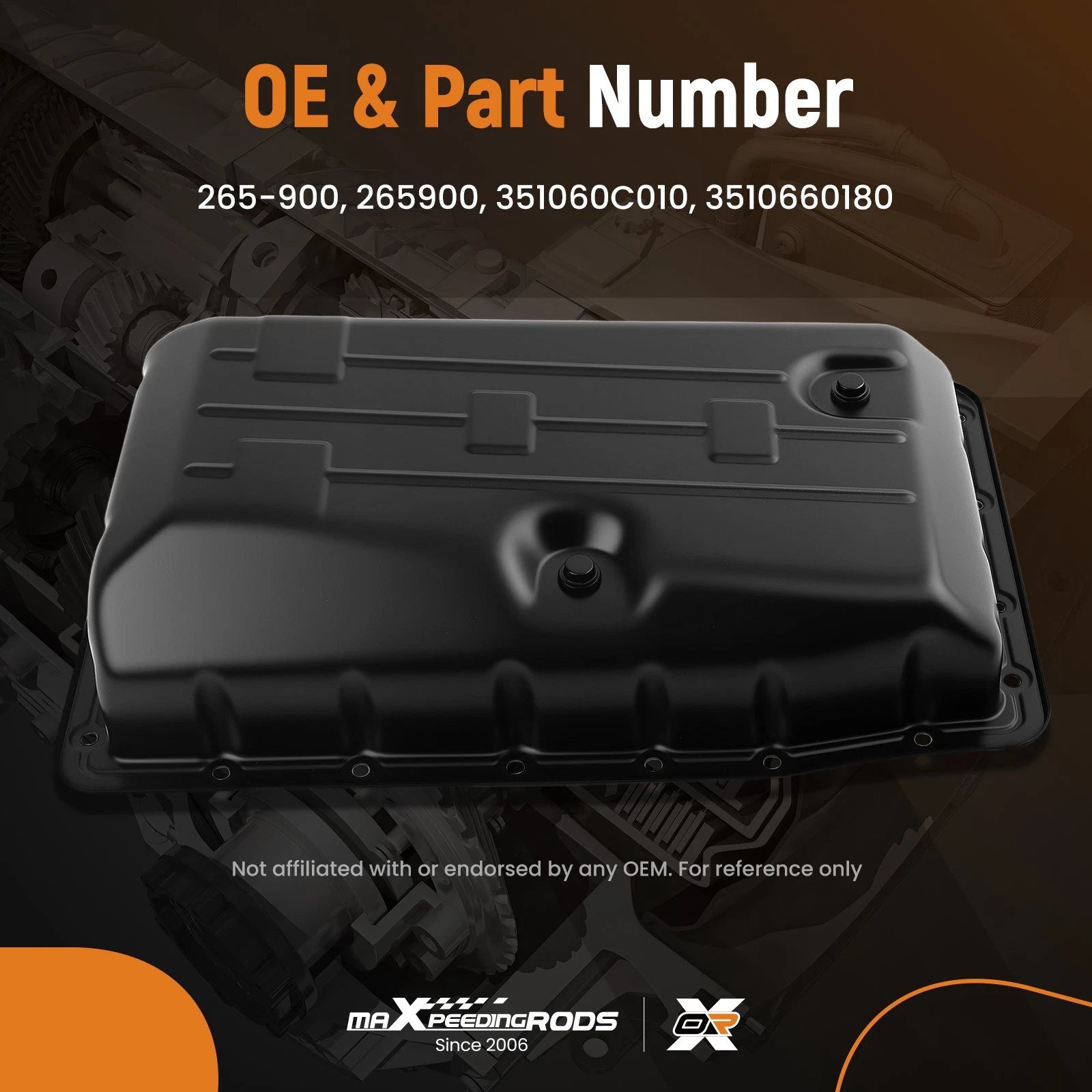 Transmission Oil Pan for Toyota FJ Cruiser Tacoma 4.0L (2005–2015)