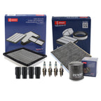 Set of 4 Denso Spark Plugs & Boots for Dodge Avenger Sebring (2007–2010)
