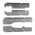 Inner Rocker Panel Door Pair for Dodge Ram Crew Cab (2009–2018) Steel