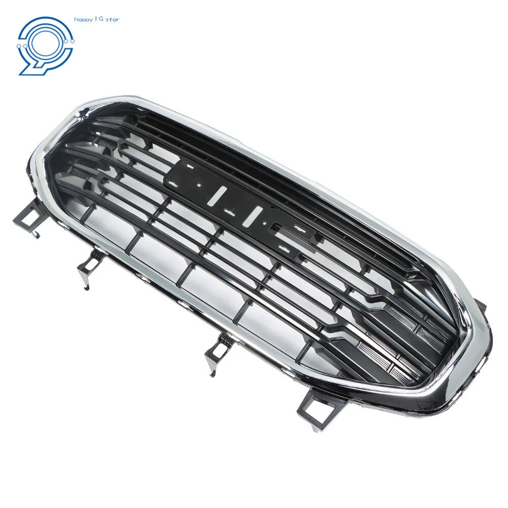 Front Bumper Grille Assembly for GMC Terrain (2018-2021) Chrome Black