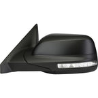 Replacement Driver Side Power Door Mirror w/Heated Glass w/Memory w/Turn Signal