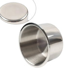 Stainless Steel Cup Holder for Poker Table, Yacht, Boat, RV, Car, Truck