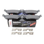 Set of 4 Bosch QuietCast Rear Disc Brake Pads BC1602 for Ford F-150 (2004–2020)