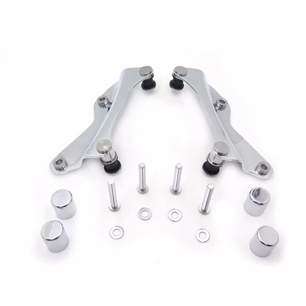 4-Point Docking Hardware Kit for Harley Touring (2014–2019) FLHR FLHT Chrome