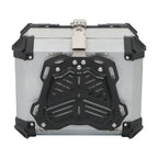 45L Waterproof Silver Motorcycle Tail Box for Scooter