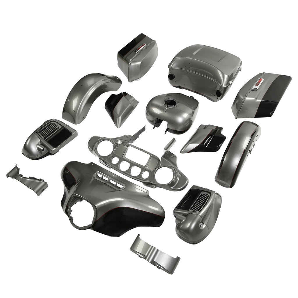 Fairing Bodywork for Harley Electra Glide (2014–2024) Billet Silver/Vivid Black