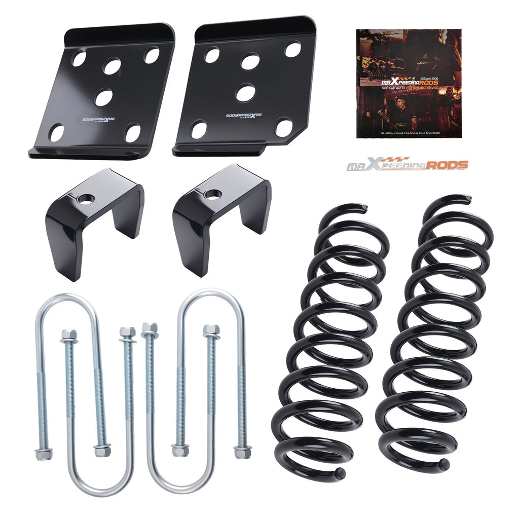 2" 6" Drop Lowering Spring for Ford F-150 2WD (2004–2008) V8 Front Rear