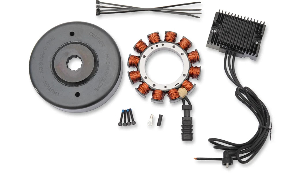 32-Amp Charging Kit for Harley Davidson (Regulator, Stator, Rotor)
