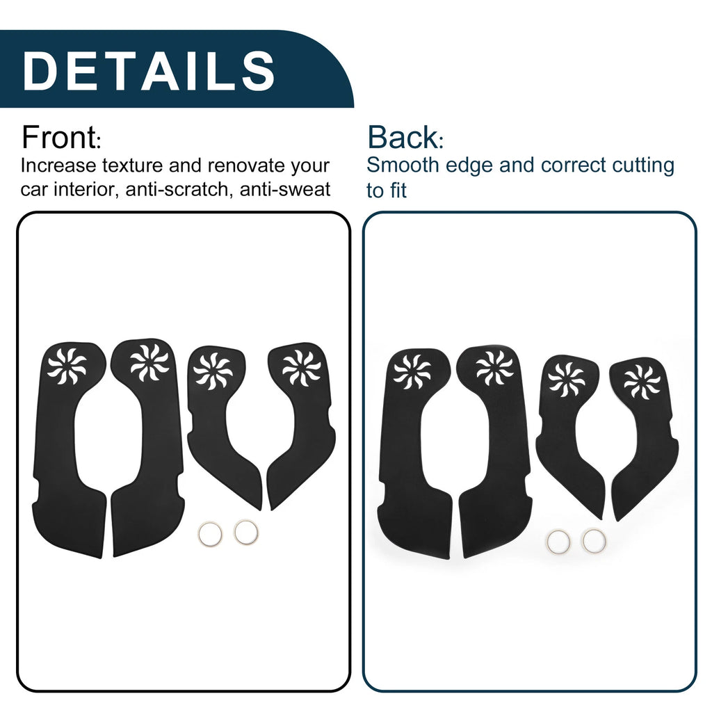 Set of 1 Car Door Anti Kick Pad Sticker Protector for Volkswagen Sagitar (2012–2014)