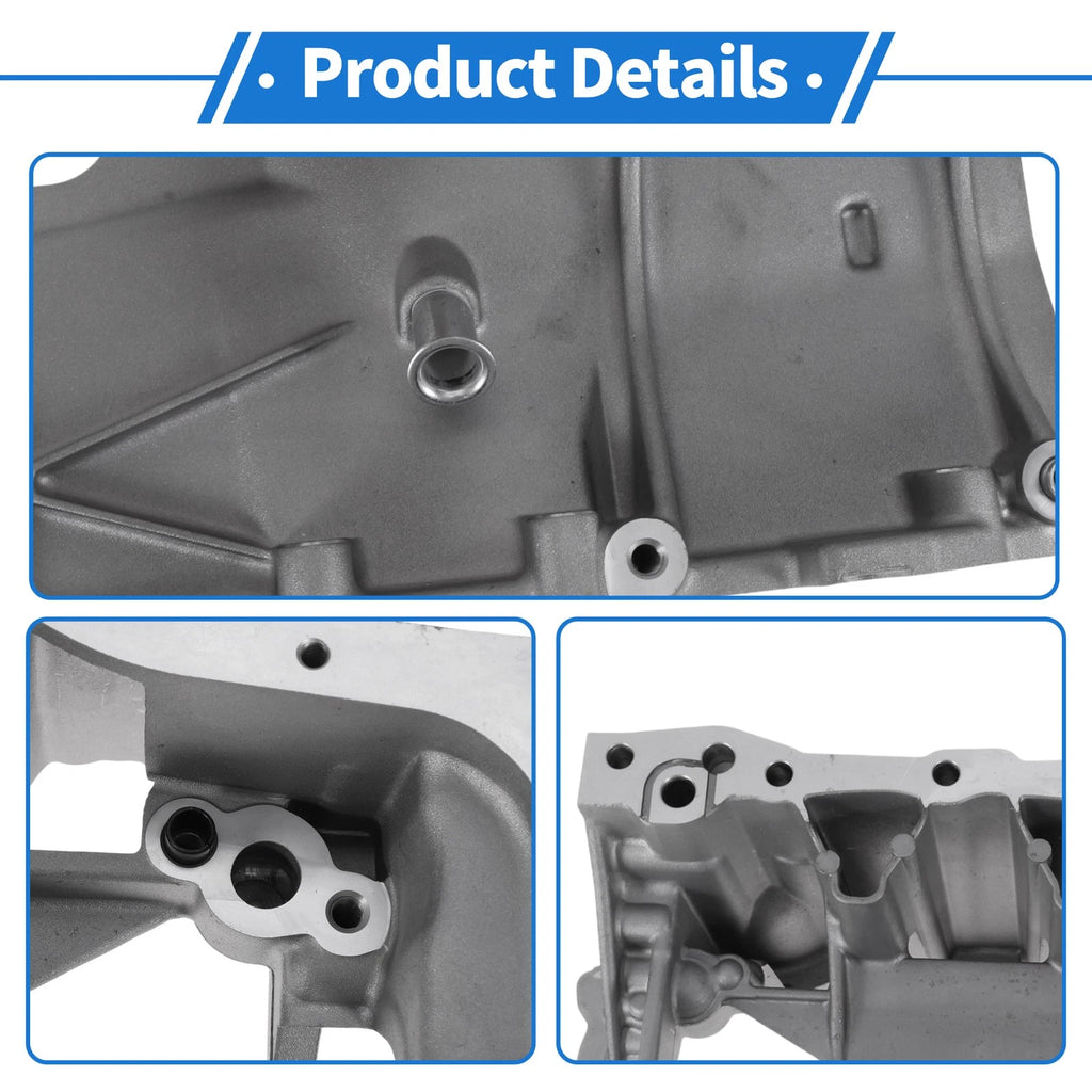 1 Pc Engine Oil Pan for Toyota Corolla (2009–2019) No.114200T020 Aluminum