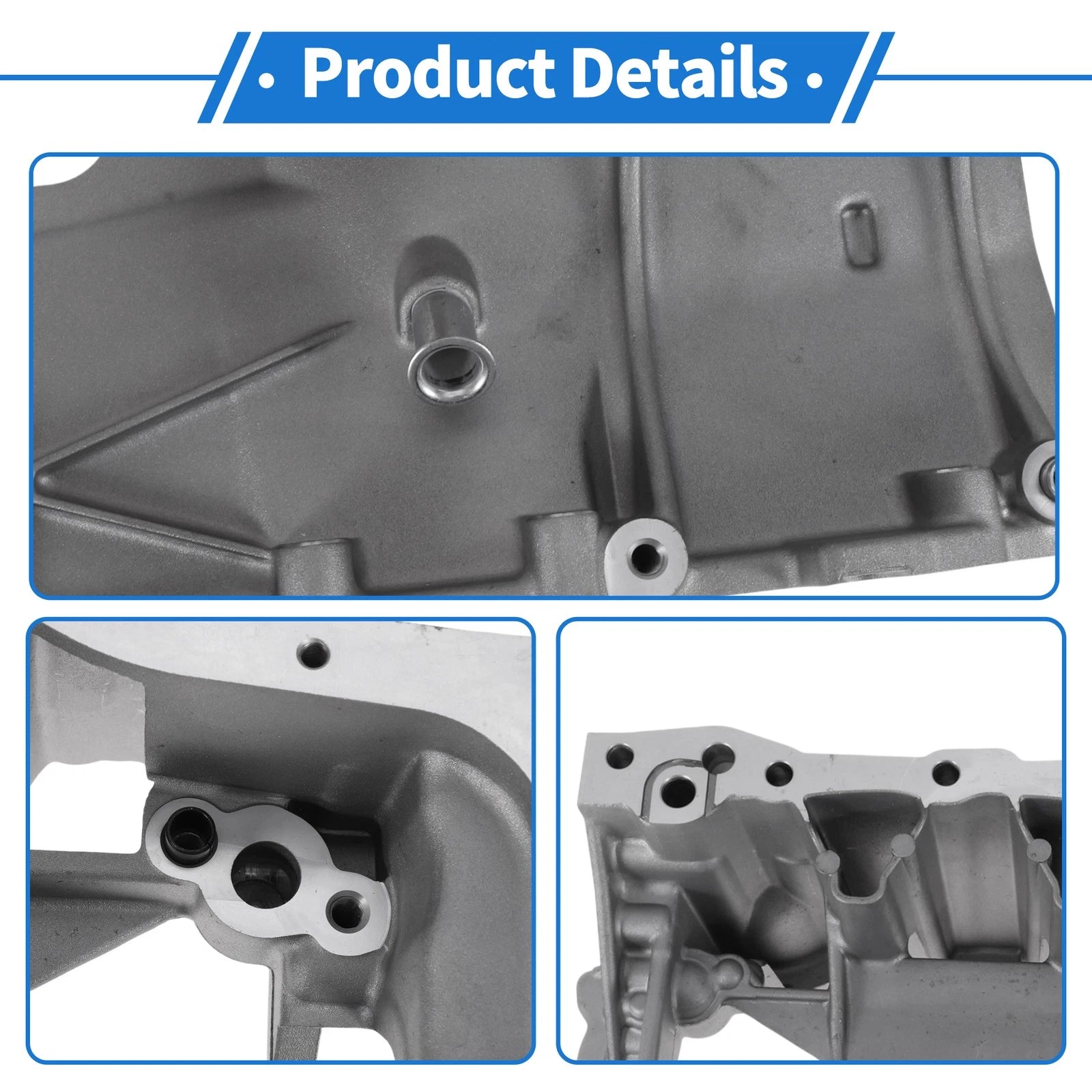 1 Pc Engine Oil Pan for Toyota Corolla (2009–2019) No.114200T020 Aluminum