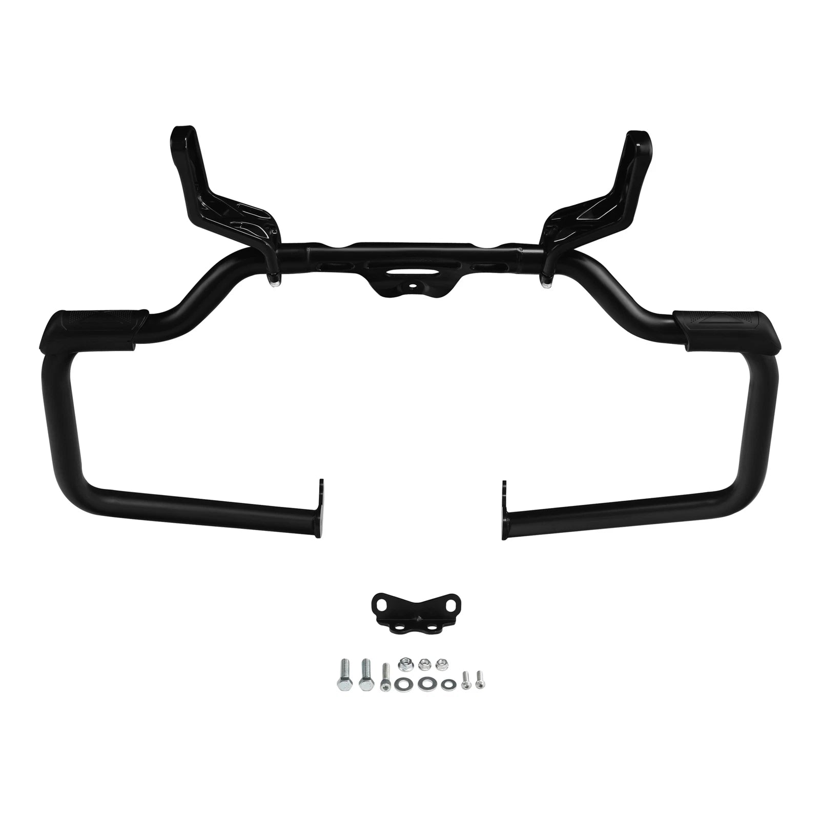 Mustache Engine Guard Support Bracket for Harley Low Rider ST (2022–2025) Black
