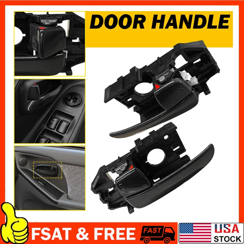 Front Black Interior Door Handle for Hyundai Elantra (2001–2006)