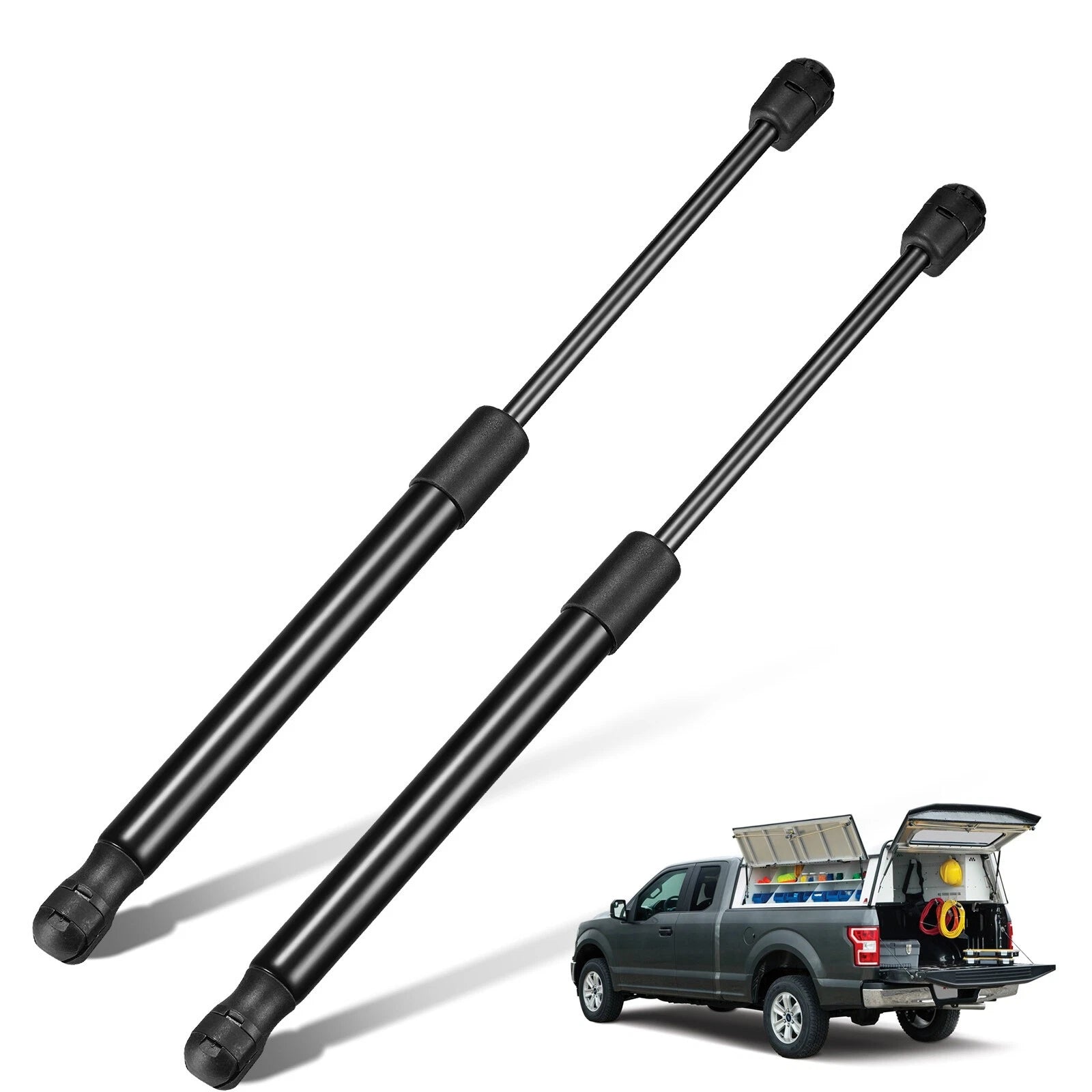 Set of 2 Gas Struts for Leer Camper Shell Topper (14 Inch)