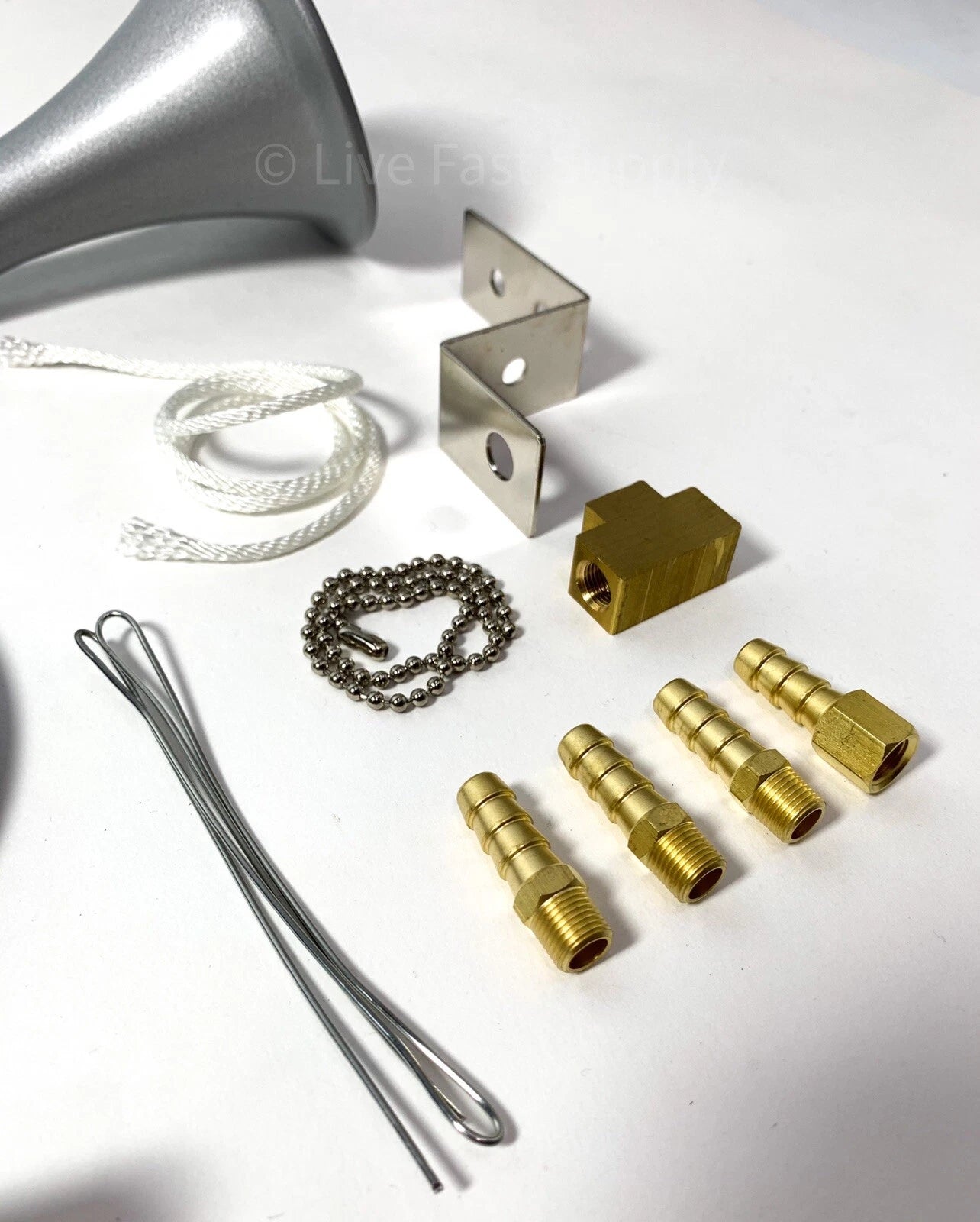 Vintage Metal Vacuum Wolf Whistle Replacement Kit for Universal Cars Trucks (1930–2000)