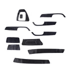 15 x Carbon Fiber Interior Vinyl Decal Garnish for BMW 3 Series E90 E92 E93