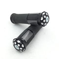 7/8" Black Rubber Handlebar Grips for Honda CBR 600 F3 F4i CB1000R CB1300 CB600F (1997–2007)