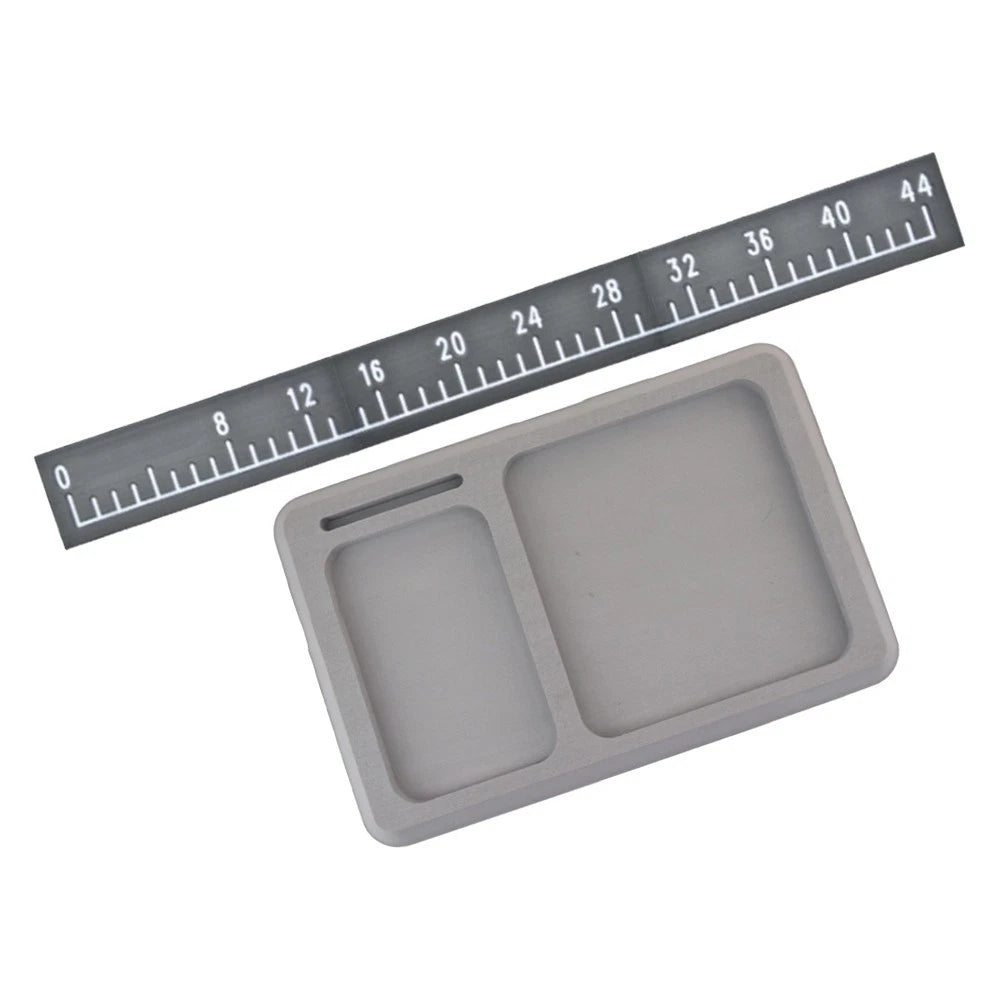 Boat Phone Holder with Graduated Fish Ruler, Stain Resistant Design