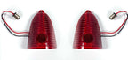 LED Tail Light Lenses Insert Pair Replacement for Chevrolet Bel Air (1955–1957)
