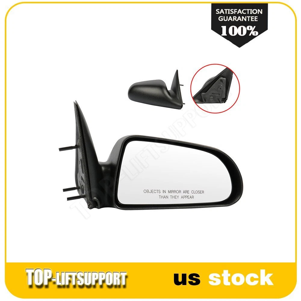 Right Side Black Mirror for Dodge Dakota/Mitsubishi Raider (2005–2011)