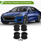 Set of 4 Door Handle Cup Protectors for Honda Civic 8th (2006–2011) Gloss Black