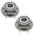 Set of 2 Front Wheel Bearings Hubs for Ford Mustang (Timken HA590017)