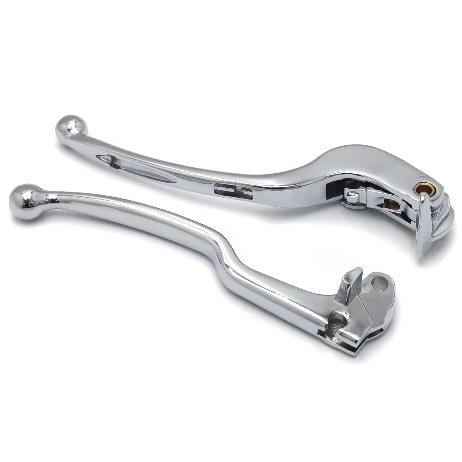 Chrome Brake and Clutch Hand Lever for Suzuki GSXR600/750 (2004–2005)
