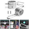2X Rustproof Flag Pole Rings for 0.751 in Poles