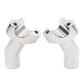 3.5" Pullback Handlebar Risers Chrome for Harley Dyna Softail Road King (1" Bar)