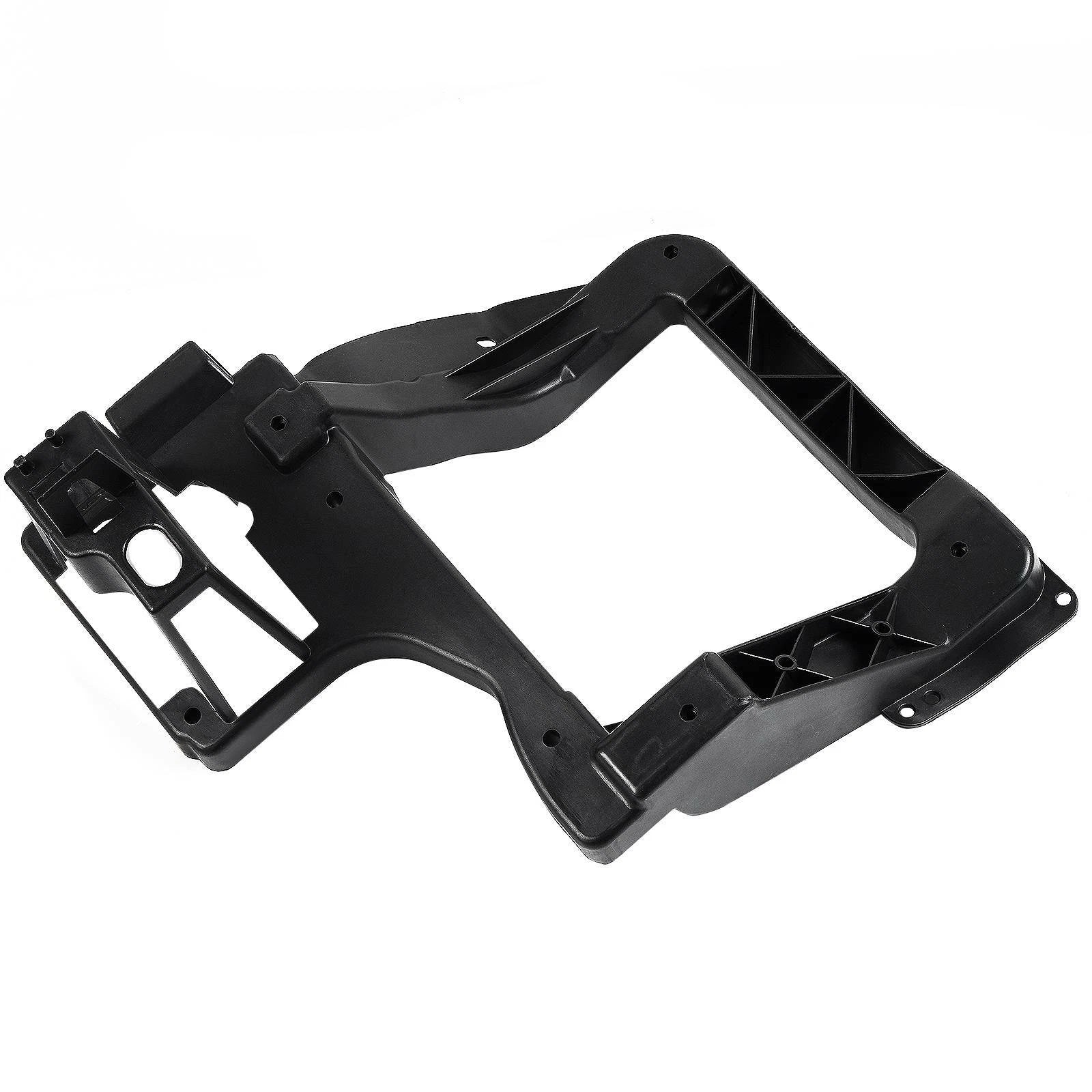 2X Headlight Bracket Set for Jeep Cherokee (2014–2018) Left & Right Black Plastic