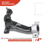 Set of 4 Front Lower Control Arms with Ball Joints for Nissan Maxima
