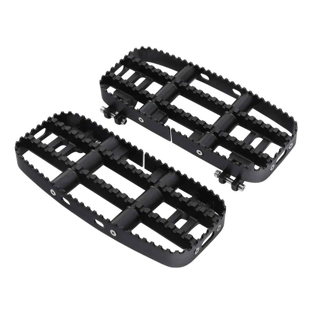 Black Driver Floorboards for Harley Touring Street Glide (2014-2024)