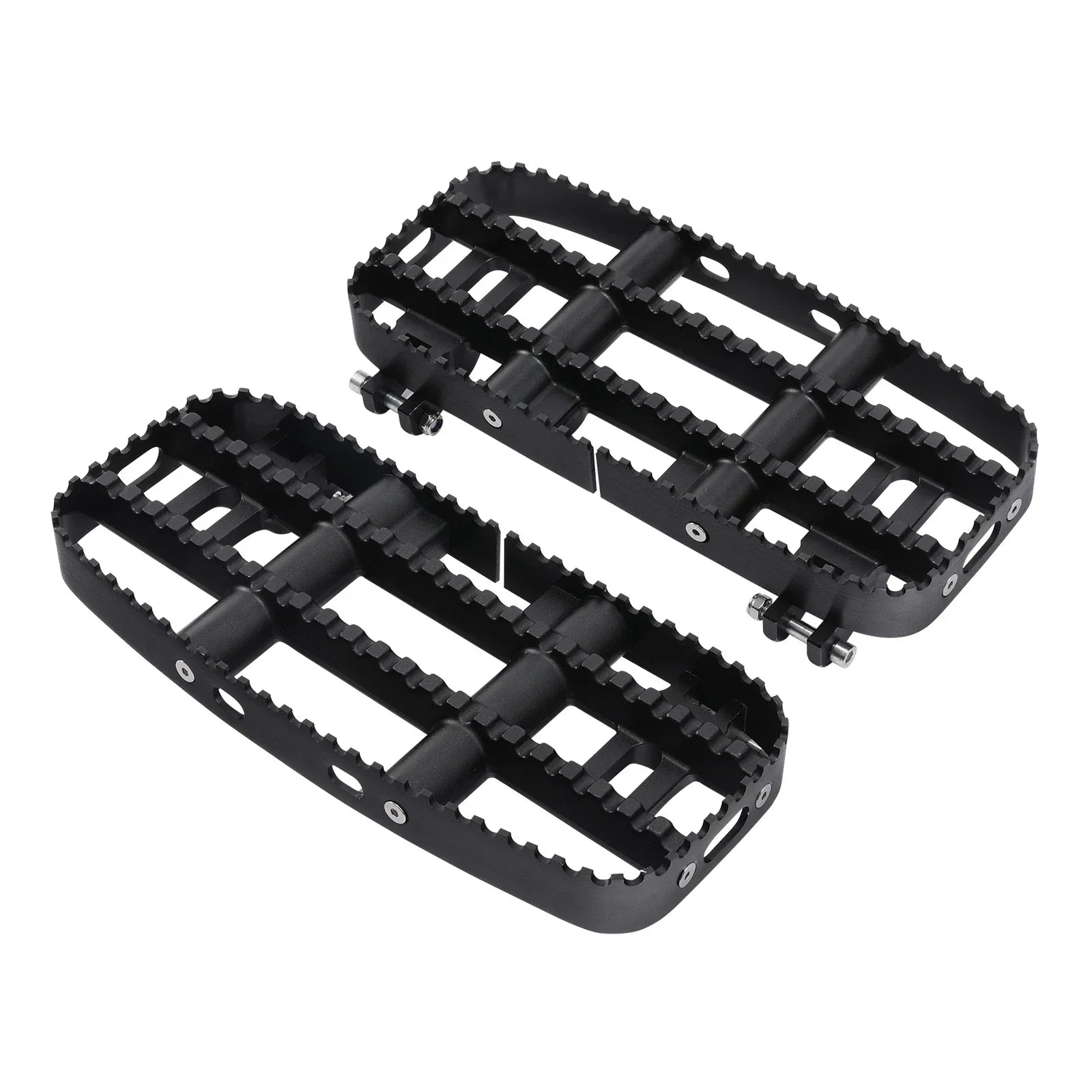 Black Driver Floorboards for Harley Touring Street Glide (2014-2024)
