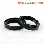 Front Fork Oil Seal 45 x 57 x 11mm for Suzuki GSXR600 (1997–2002) RM125 RM250 RMX250