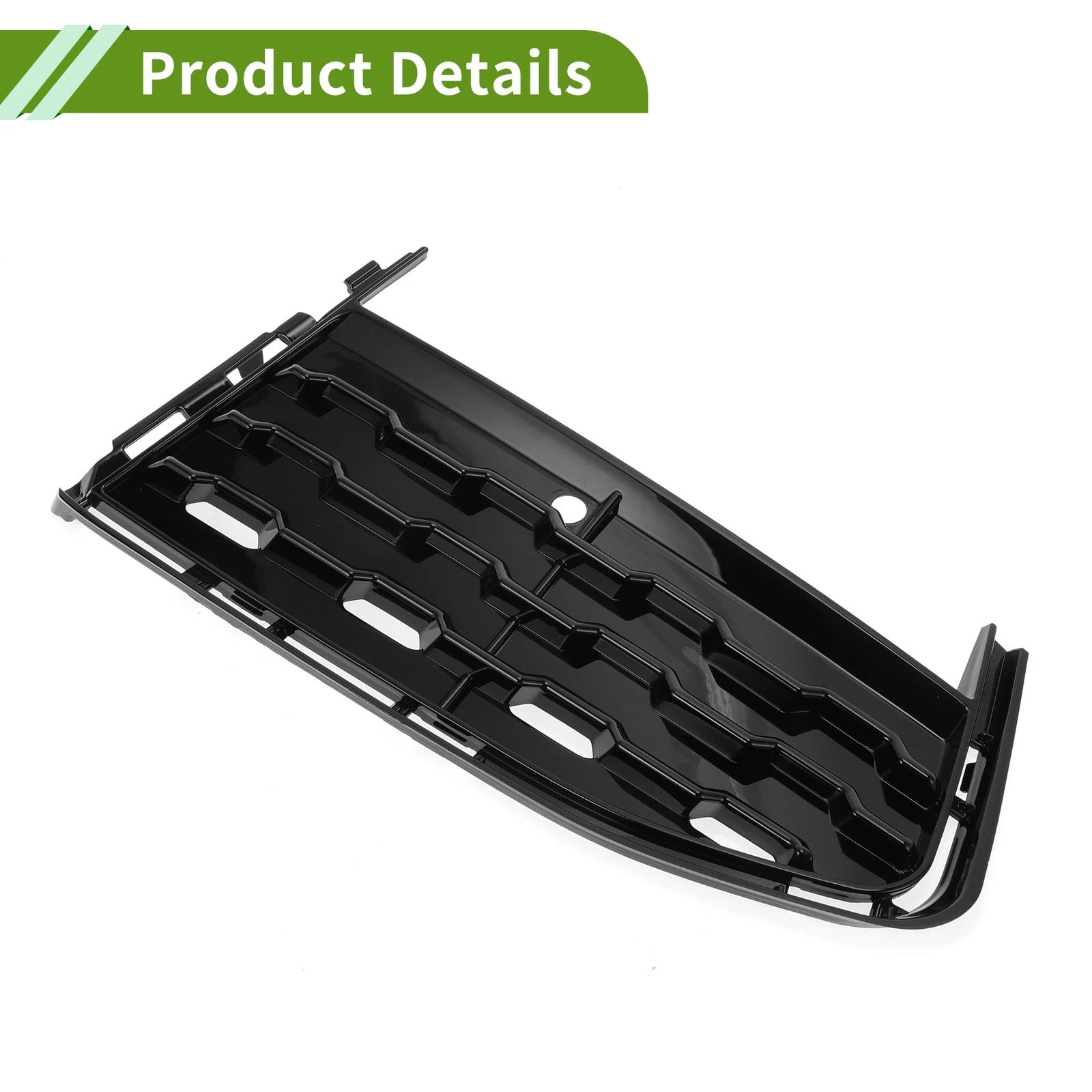 1 Pc Fog Light Grill for BMW 7 Series (2015–2020) No. 51118092158 Black