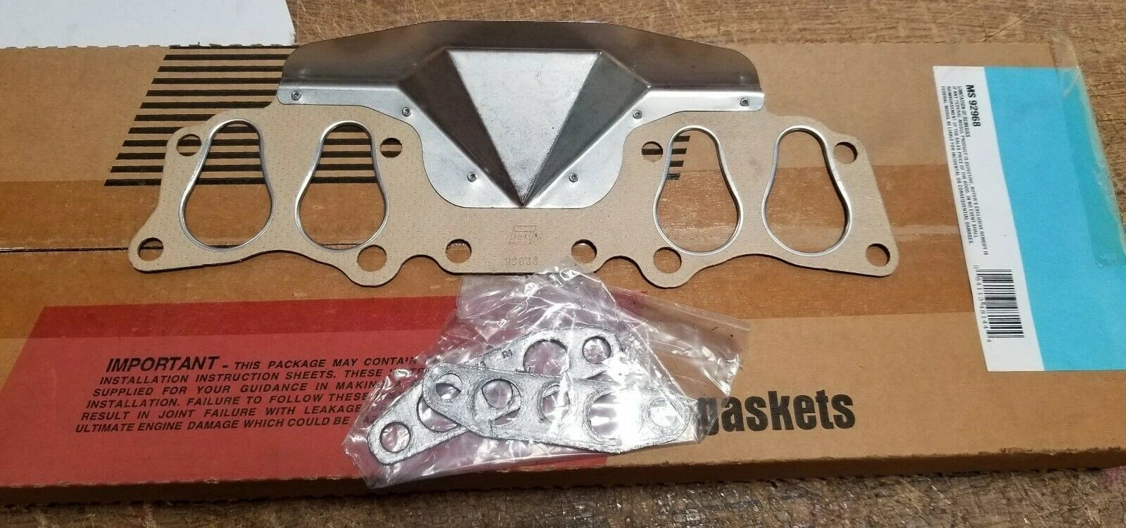 Exhaust Manifold Gasket Set for Fel-Pro MS 92968 (2000–2005)