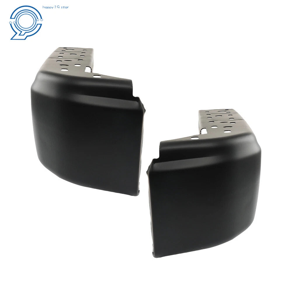 Set of 2 Steel Rear Bumper Ends for Ford F150 (2015–2020)