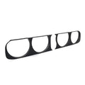 Matte Black Headlight Bezel Trim for Dodge Challenger (2008-2014)