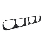 Matte Black Headlight Bezel Trim for Dodge Challenger (2008-2014)