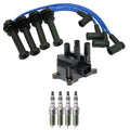 Set of 4 Hitachi Ignition Coils & NGK Iridium Spark Plugs for Eclipse (L4)