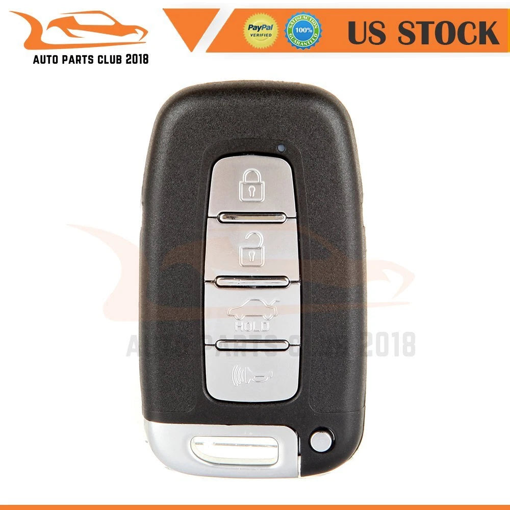 Key Entry Remote Fob for Hyundai Sonata (2011–2014) 4 Buttons