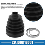 Outer CV Joint Boot Kit with Clamps for Audi Q3 (2015–2018) 1K0498203F